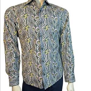 Colorful Men’s Medium Brandini Long Sleeved Casual Shirt